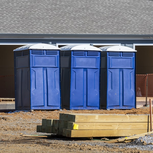 can i customize the exterior of the porta potties with my event logo or branding in Winthrop ME